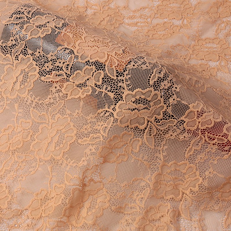 Lace Fabric Nylon Warp Knit for Women's Wear Wholesale Supplier 8